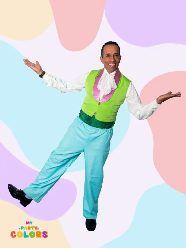 Interactive themed party entertainment with a host dressed to match the event, creating an immersive and unforgettable experience for guests.