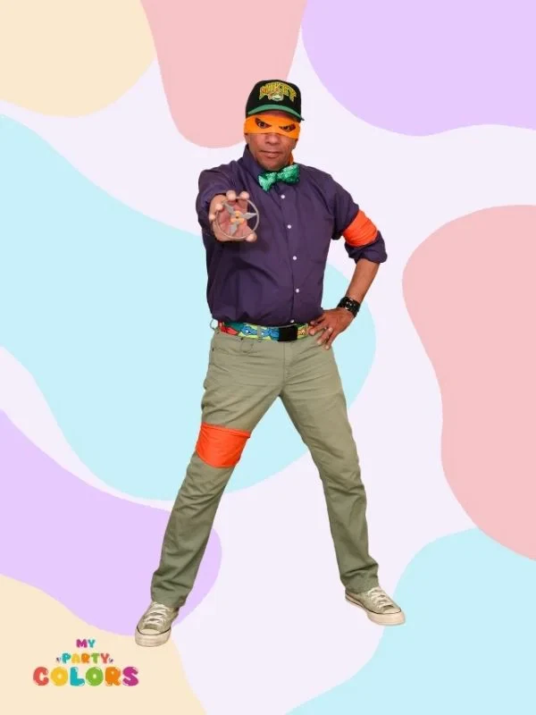 themed party characters by My Party Colors