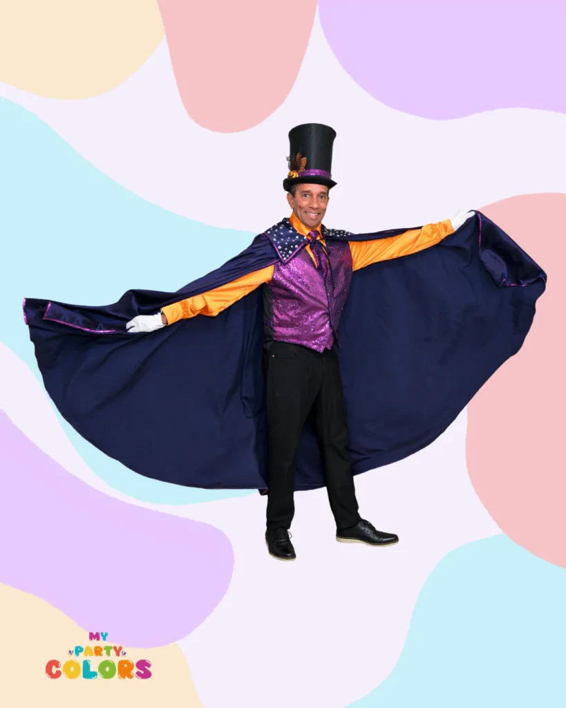 themed party characters by My Party Colors