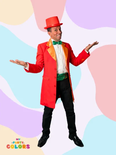 Interactive themed party entertainment with a host dressed to match the event, creating an immersive and unforgettable experience for guests.